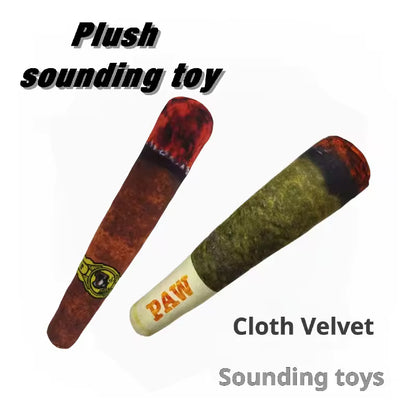 The Dogfather Cigar Toy – Squeaky & Fun!