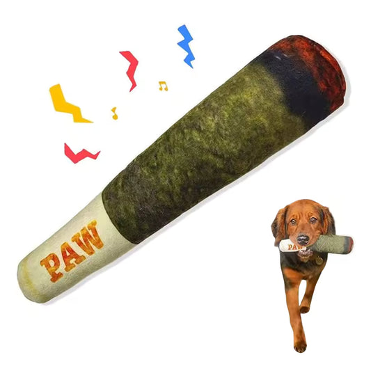 The Dogfather Cigar Toy – Squeaky & Fun!
